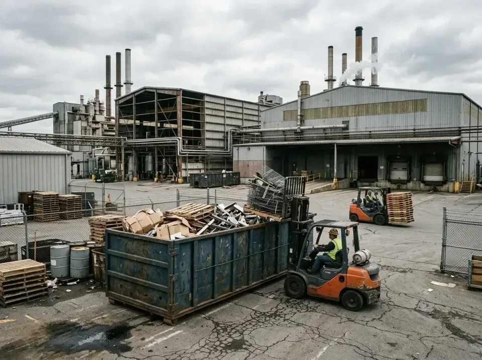 industrial-factory-scrap-conta-003 — frequently asked questions, Cheap Roll-off Dumpster Rentals in Appomattox, VA